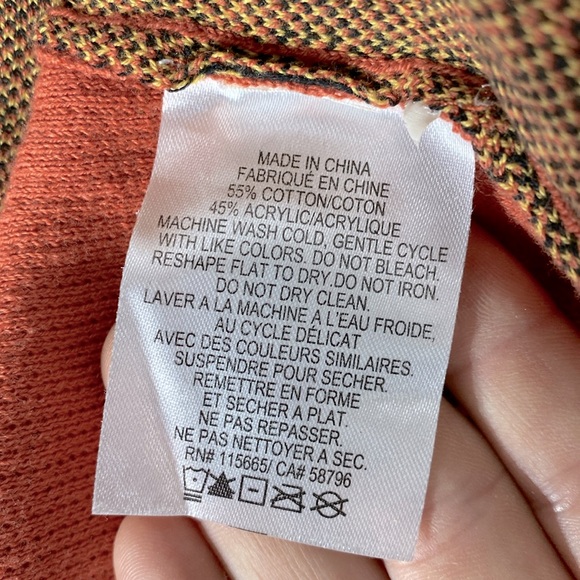 Dragonball Super Orange Black Ugly Christmas  Style Crew Neck Knit Sweater M - Picture 4 of 16